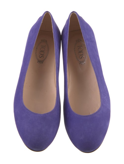 Tod's Suede Ballet Flats