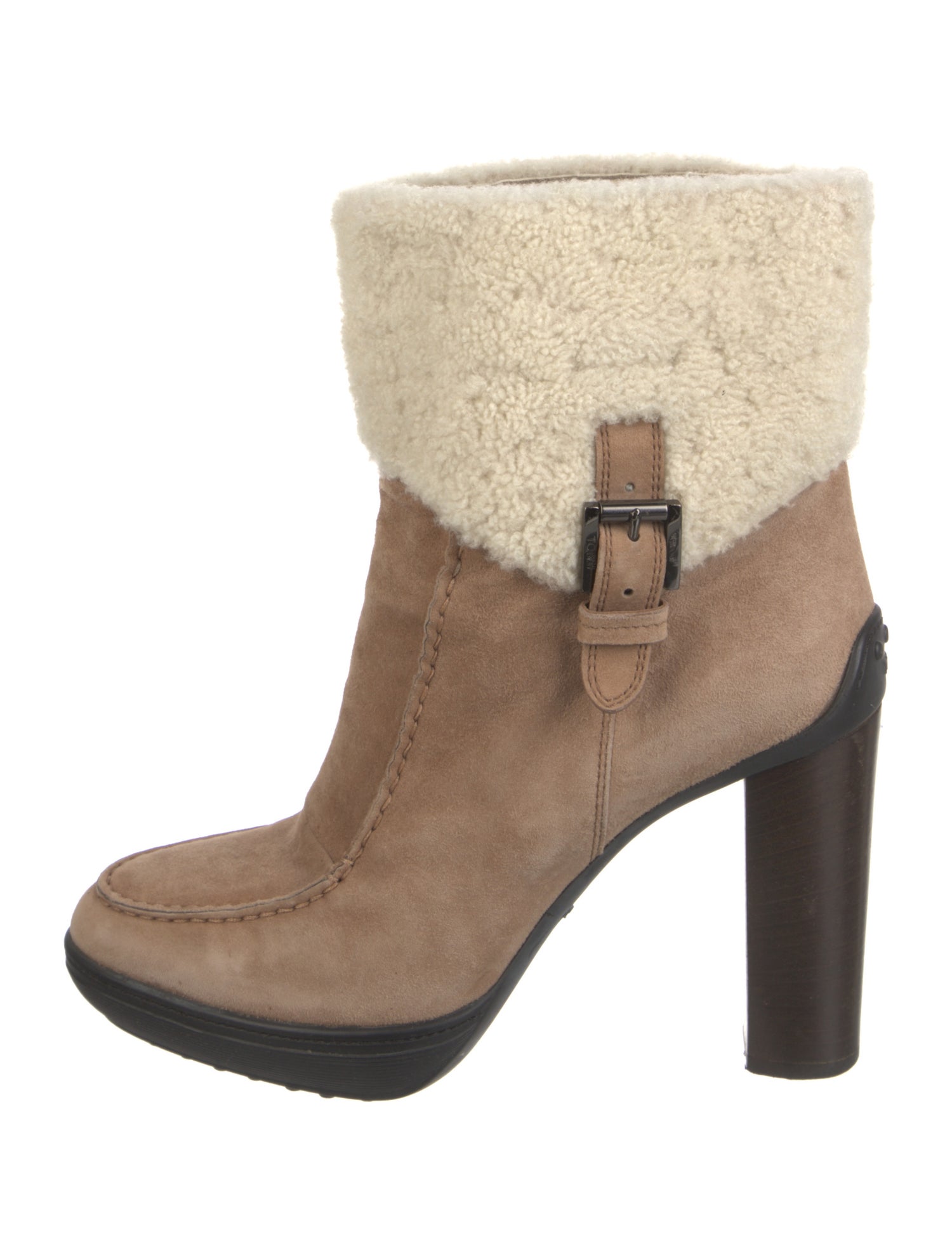 Tod's Suede Printed Boots