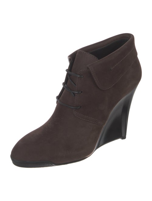 Tod's Suede Lace-Up Boots
