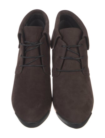 Tod's Suede Lace-Up Boots