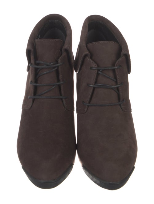 Tod's Suede Lace-Up Boots