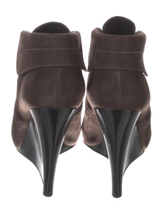 Tod's Suede Lace-Up Boots