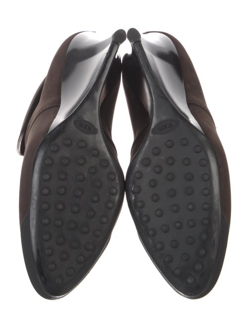 Tod's Suede Lace-Up Boots