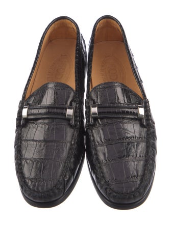 Tod's Crocodile Loafers