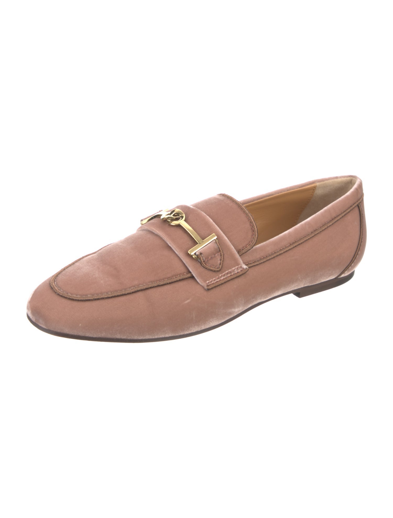 Tod's Velvet Loafers