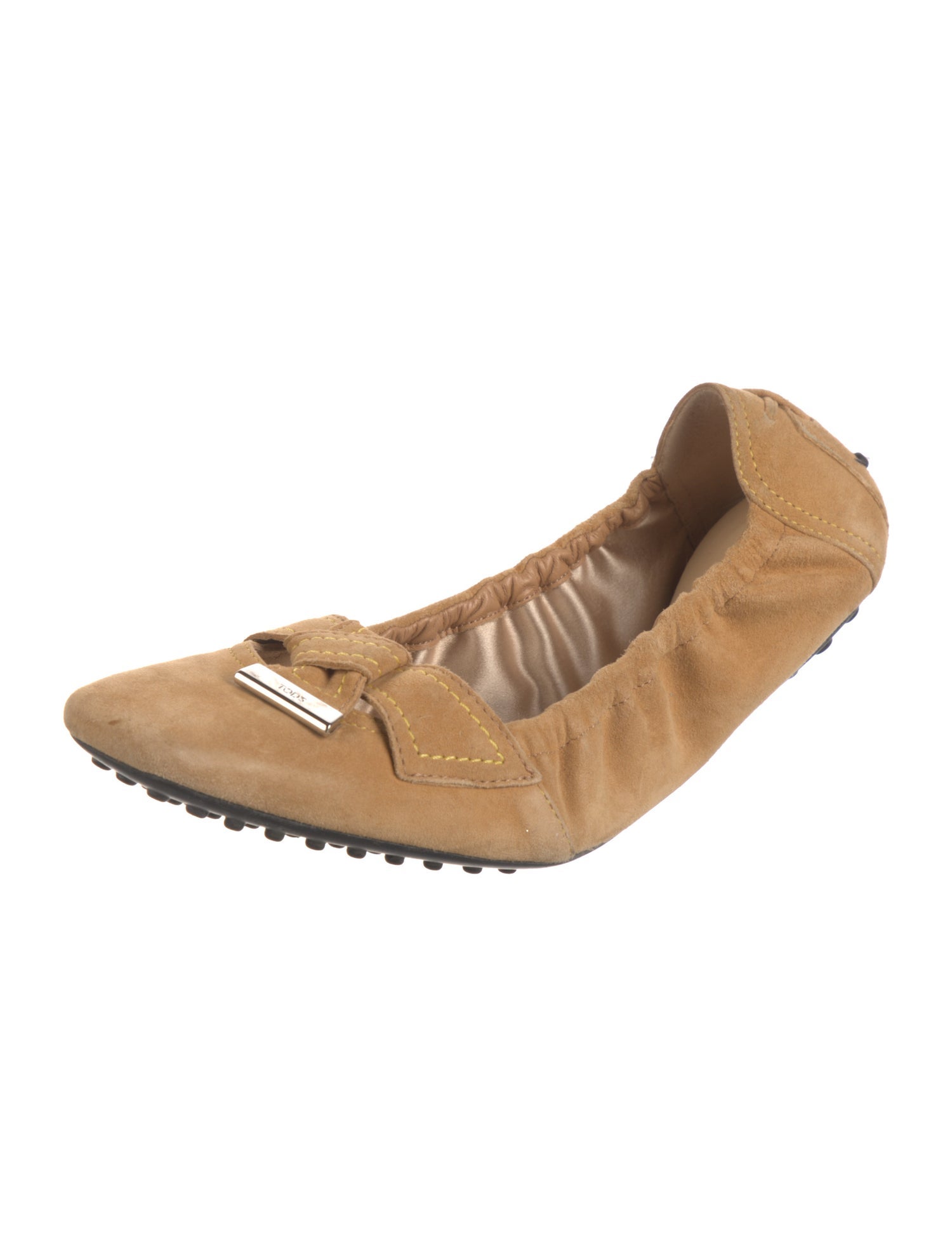 Tod's Suede Ballet Flats