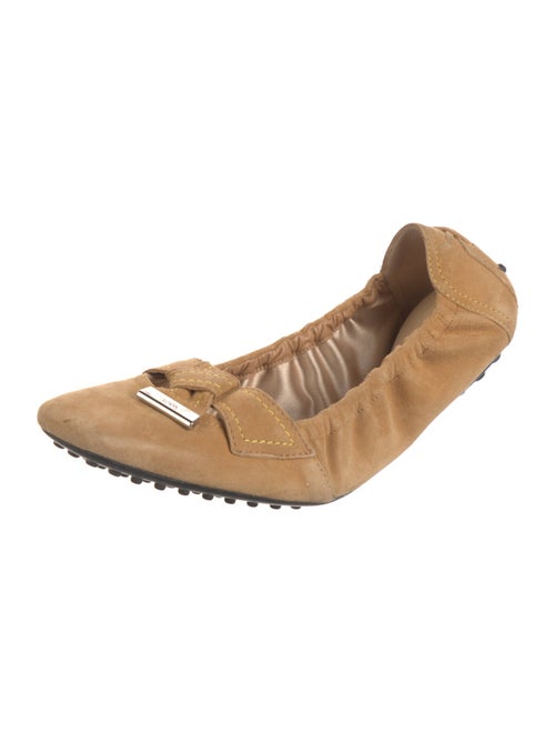 Tod's Suede Ballet Flats