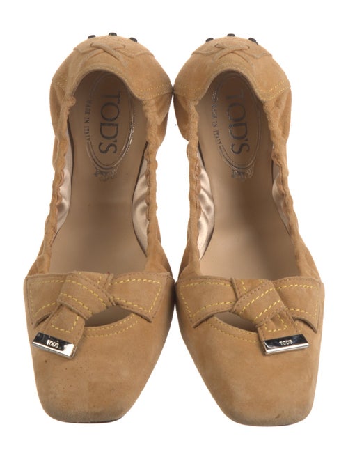 Tod's Suede Ballet Flats
