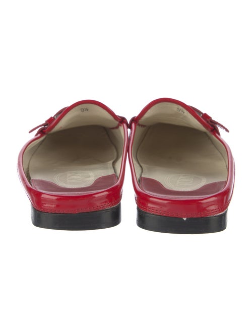 Tod's Canvas Leather Trim Embellishment Mules