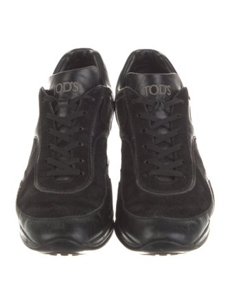 Tod's Suede Wedge Sneakers