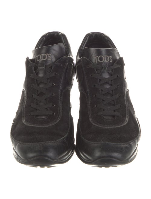 Tod's Suede Wedge Sneakers
