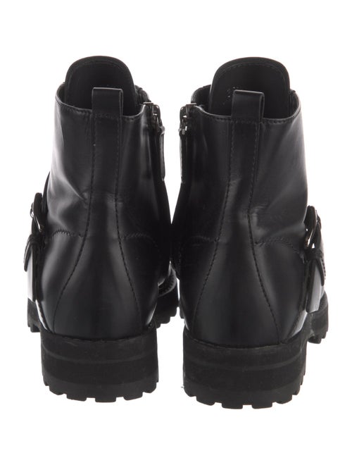 Tod's Leather Combat Boots