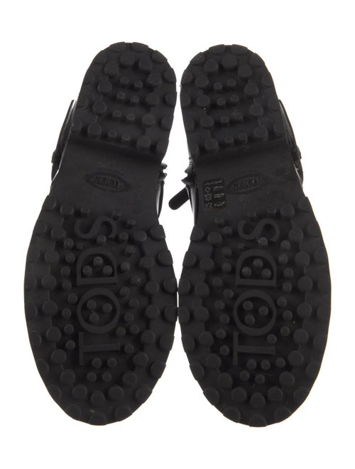 Tod's Leather Combat Boots