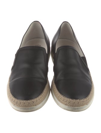 Tod's Leather Espadrilles