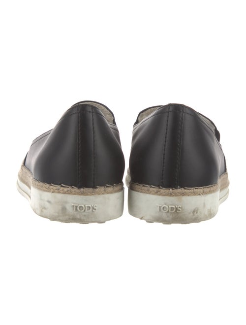Tod's Leather Espadrilles