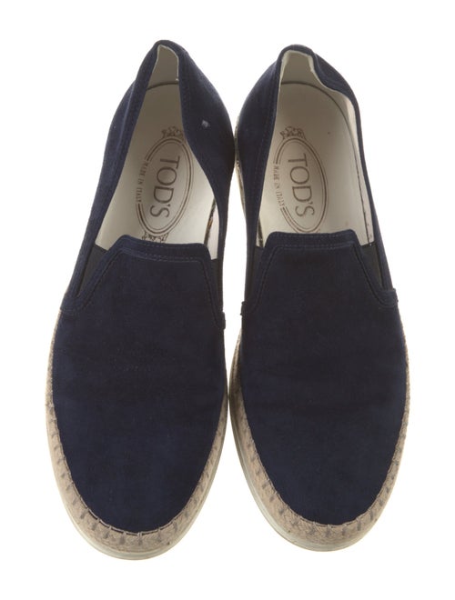 Tod's Suede Espadrille Sneakers