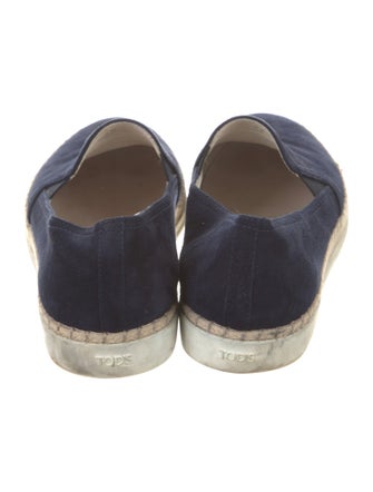 Tod's Suede Espadrille Sneakers