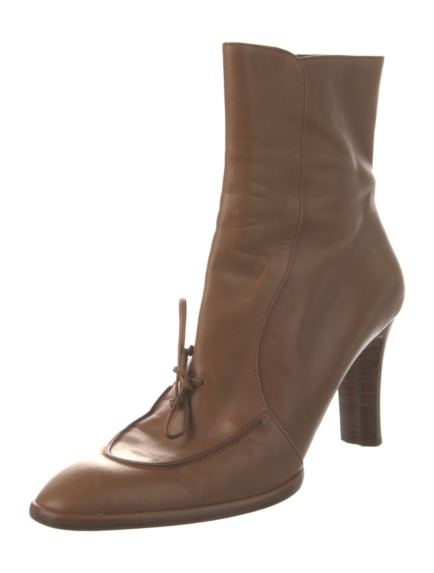 Tod's Leather Lace-Up Boots