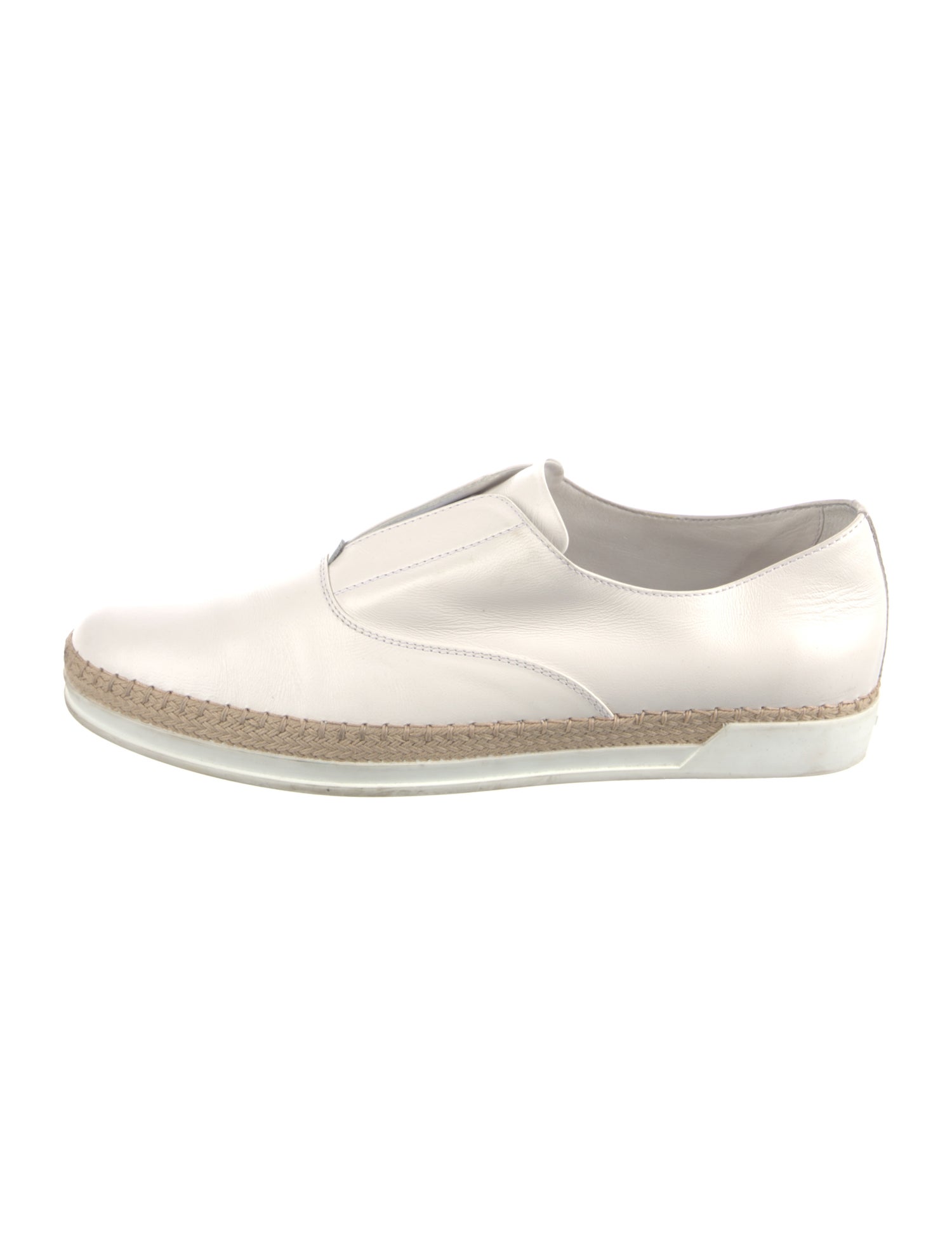 Tod's Leather Espadrille Sneakers
