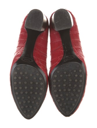 Tod's Crocodile Pumps