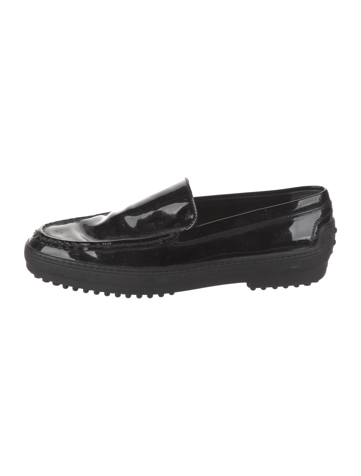 Tod's Patent Leather Loafers