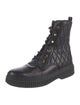 Tod's Leather Combat Boots