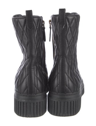 Tod's Leather Combat Boots