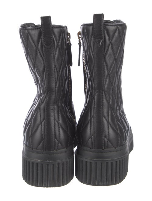 Tod's Leather Combat Boots