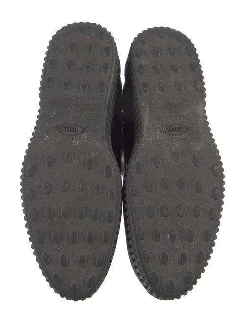 Tod's Leather Combat Boots