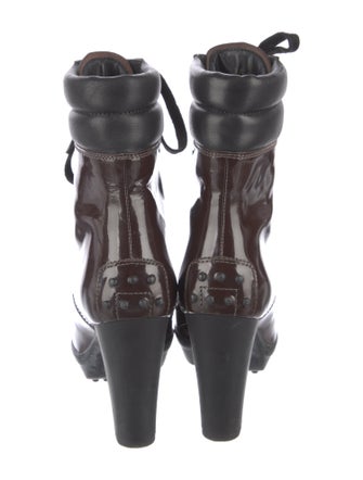 Tod's Leather Lace-Up Boots