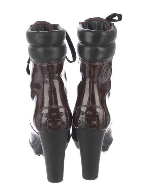Tod's Leather Lace-Up Boots