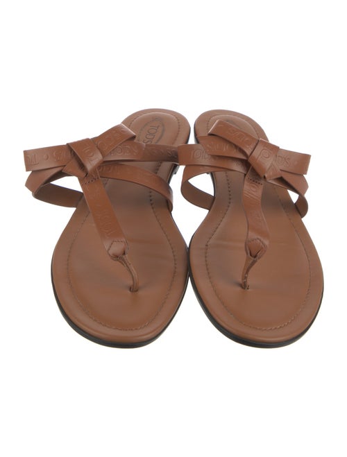 Tod's Leather Slides