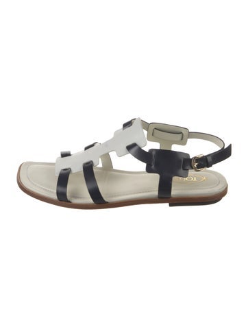 Tod's Sandals Leather Gladiator 8