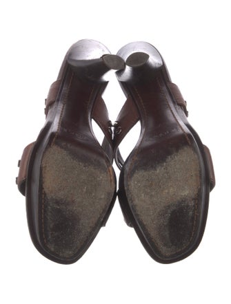 Tod's Leather Studded Accents Slides