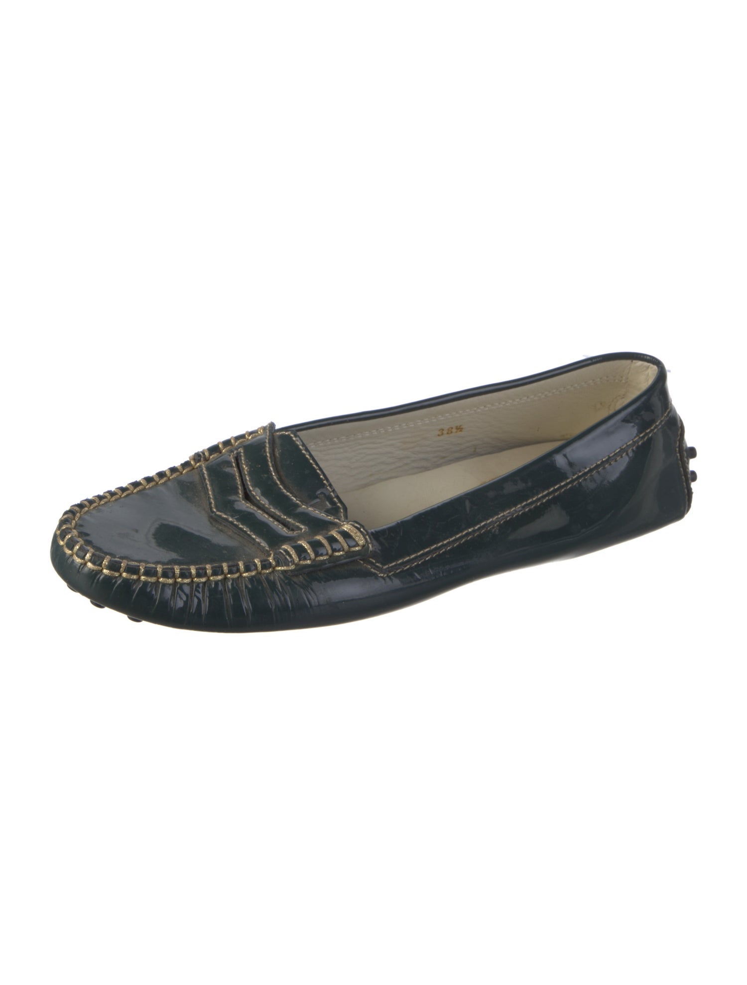 Tod's Patent Leather Loafers