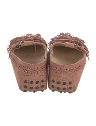 Tod's Suede Moccasins