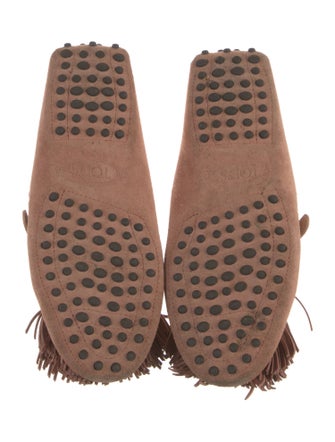 Tod's Suede Moccasins