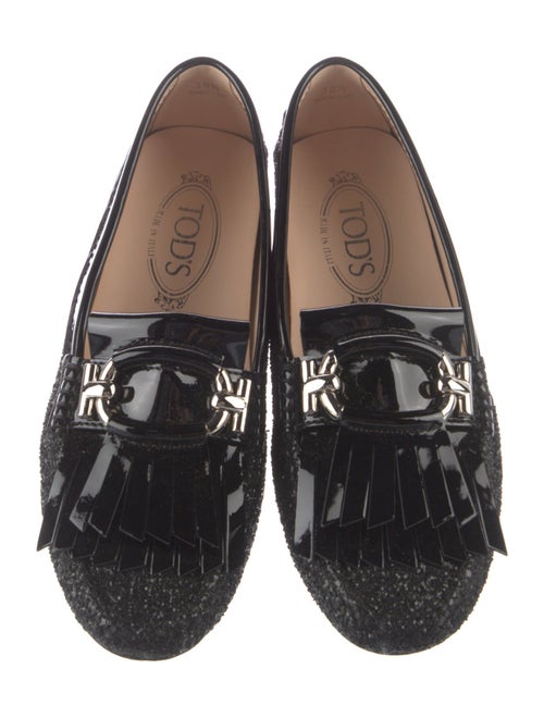 Tod's Glitter Moccasins