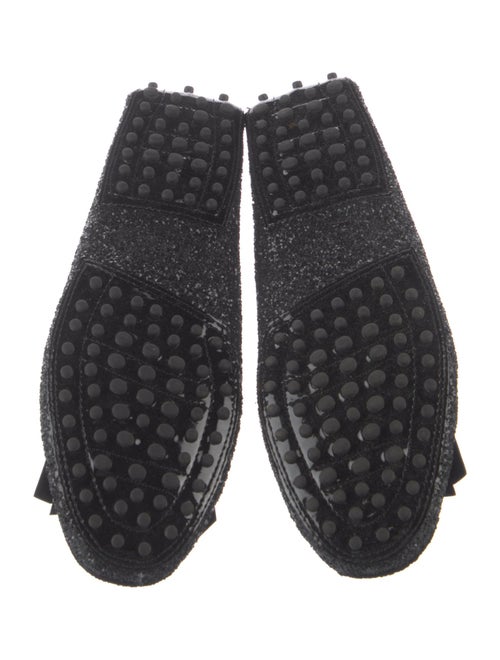 Tod's Glitter Moccasins