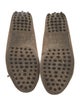Tod's Suede Bow Accents Moccasins