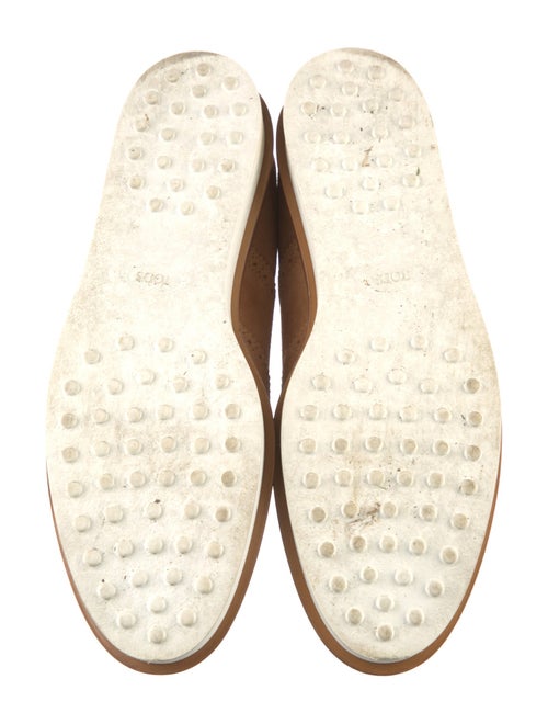 Tod's Suede Lasercut Accents Oxfords