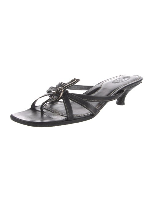 Tod's Leather Slides