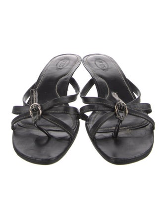 Tod's Leather Slides