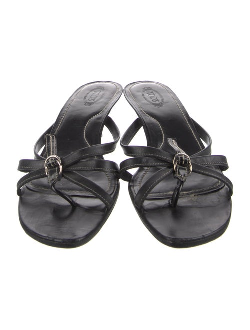 Tod's Leather Slides