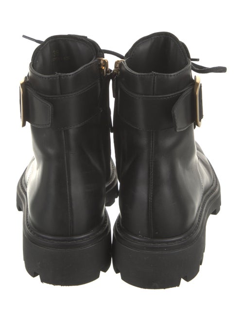 Tod's Leather Combat Boots