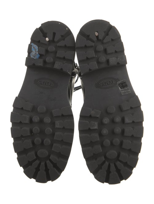 Tod's Leather Combat Boots