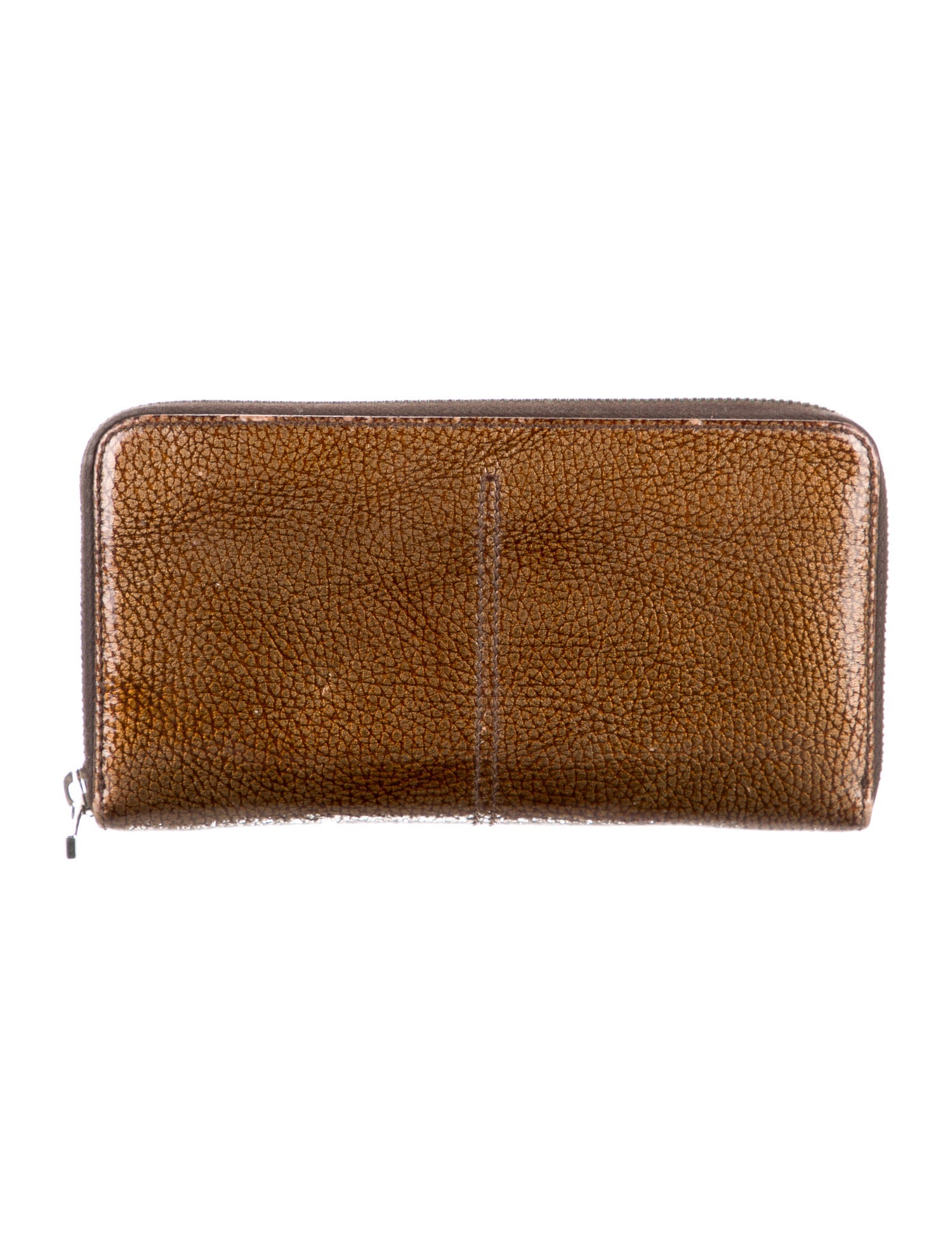 Tod's Patent Leather Continental Wallet