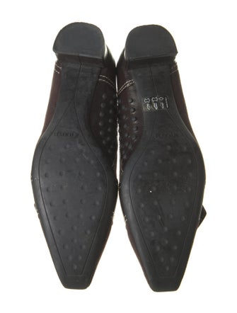 Tod's Suede Printed Pumps