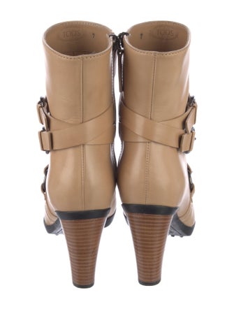Tod's Leather Moto Boots