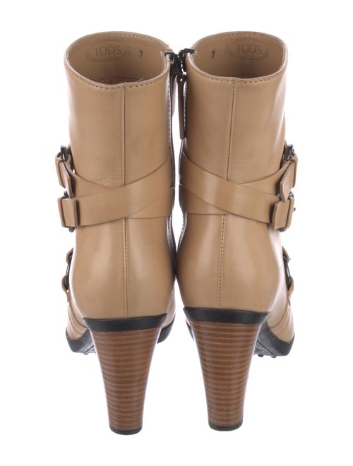 Tod's Leather Moto Boots